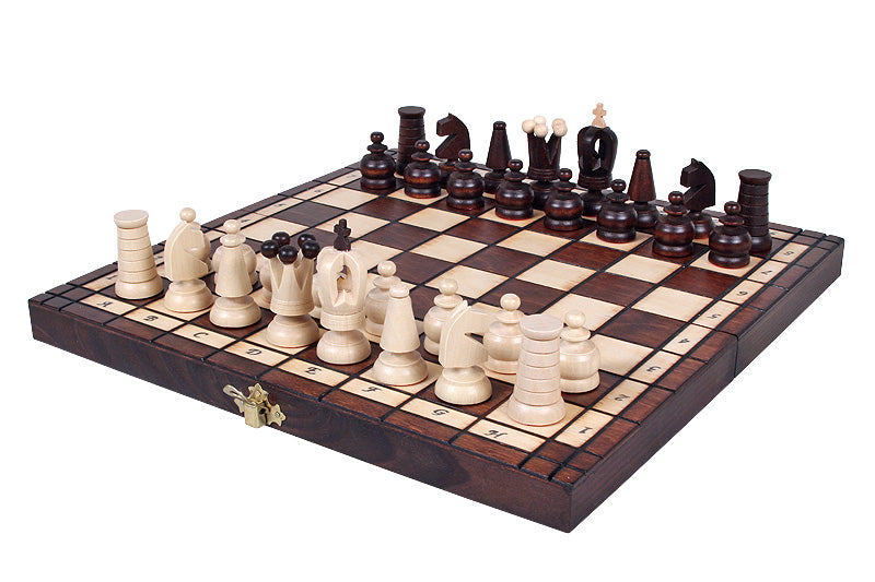 Royal Maxi Chess Set 12.2 in with Insert Tray (2.6 inch King)