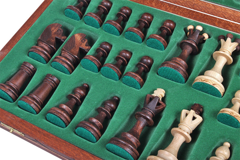 Senator Chess Set 16 in with Insert Tray (3.15 inch King)