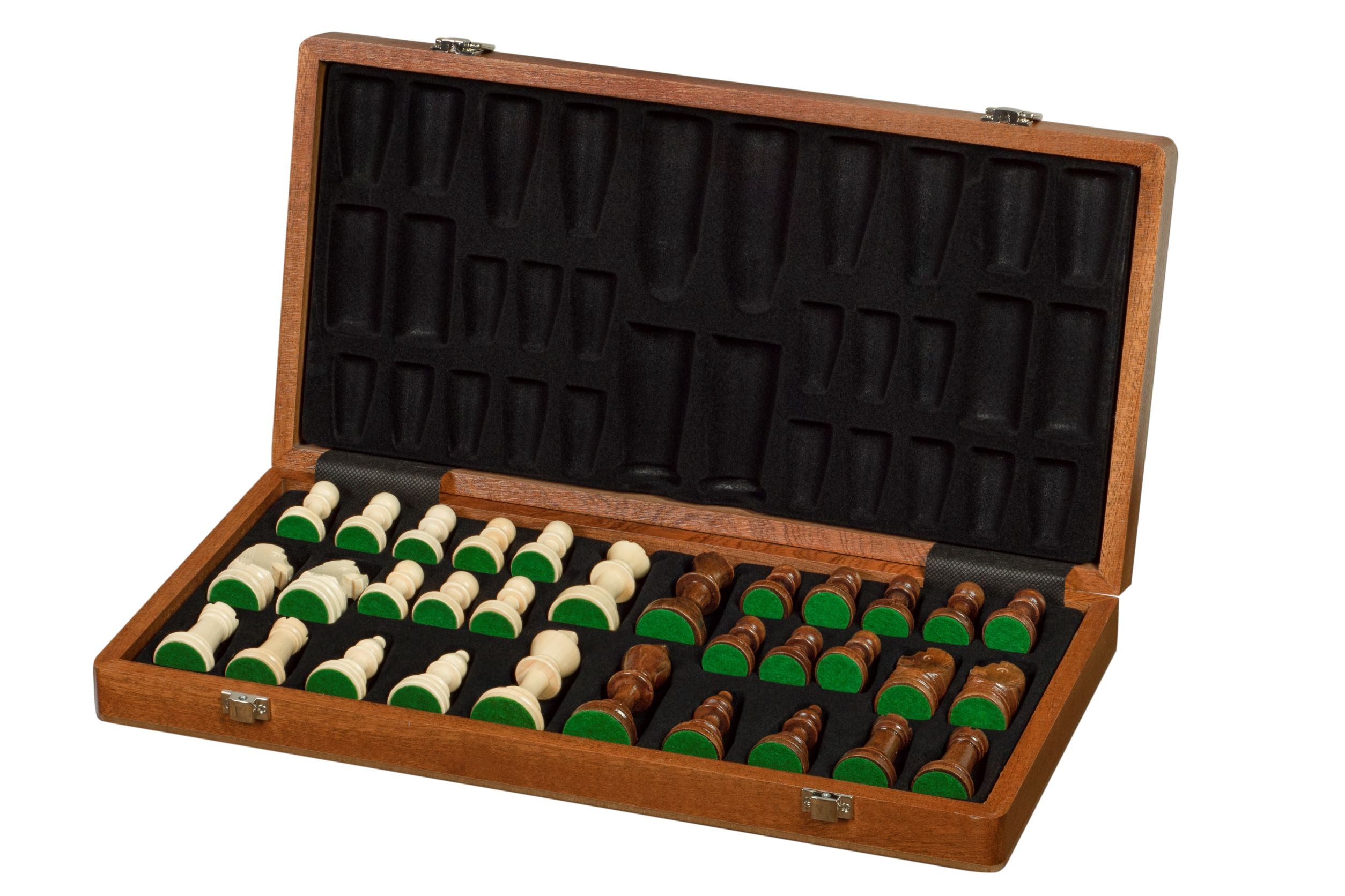 Sunrise Tournament Chess Set No 4 – Mahogany & Maple