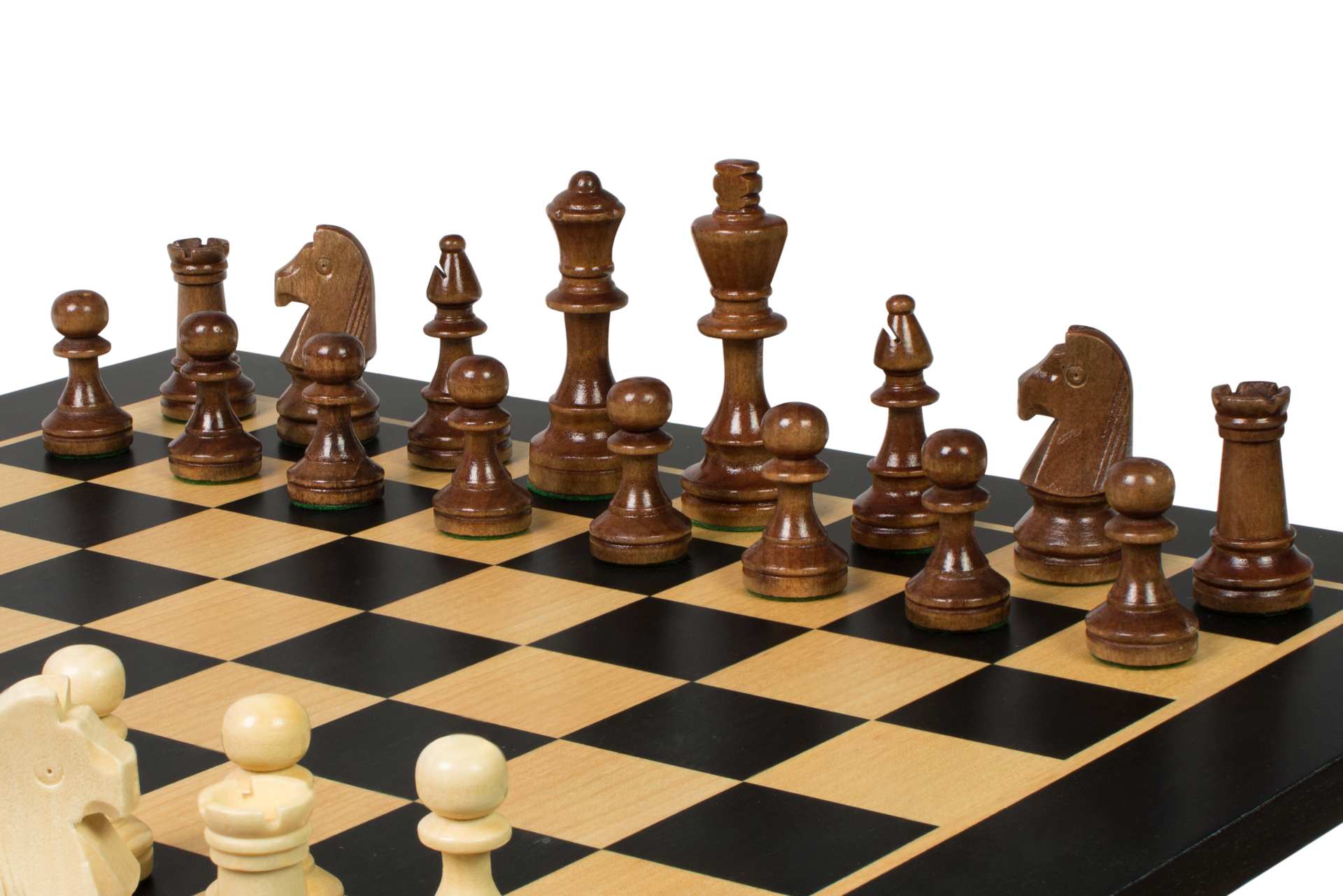 Tournament Chess Set No. 4 – Staunton Style Black