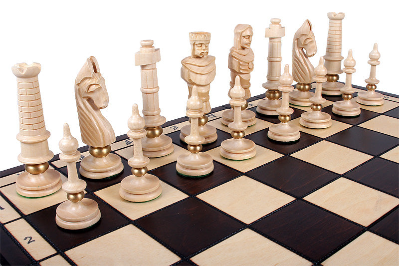 Royal De Lux Chess Set 25.6 in with Insert Tray (5.1 inch King)