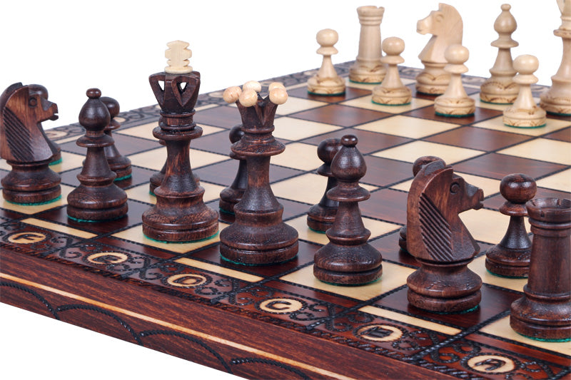 Senator Chess Set 16 in with Insert Tray (3.15 inch King)