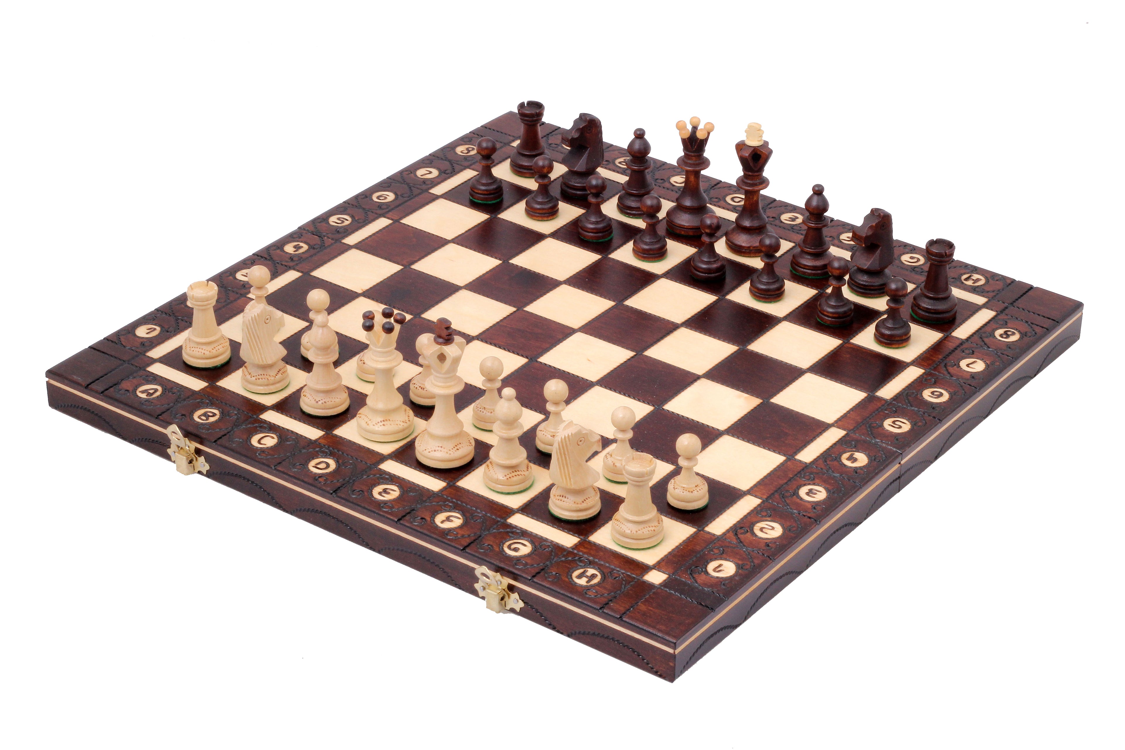 Senator Chess Set 16 in with Insert Tray (3.15 inch King)