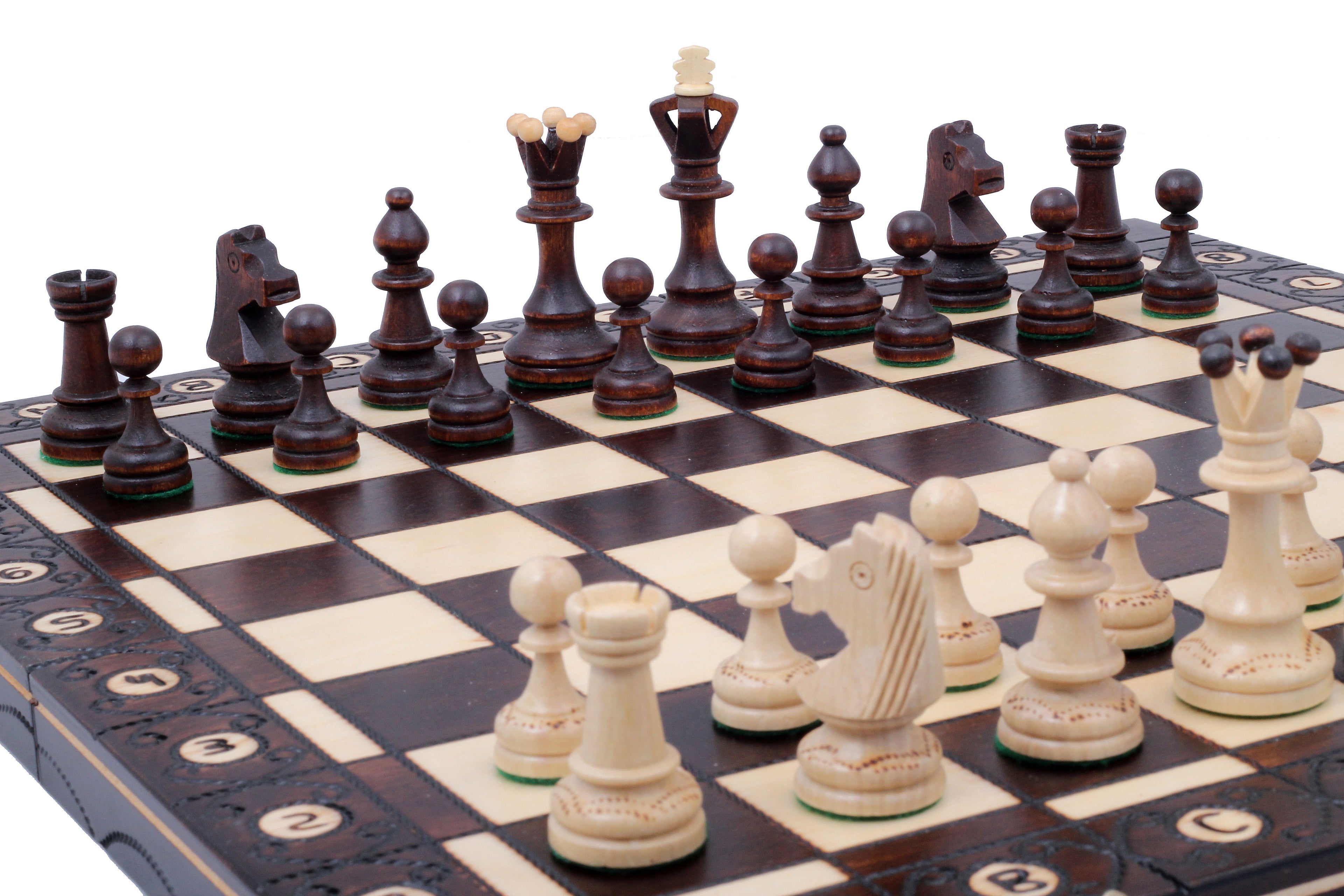 Senator Chess Set 16 in with Insert Tray (3.15 inch King)