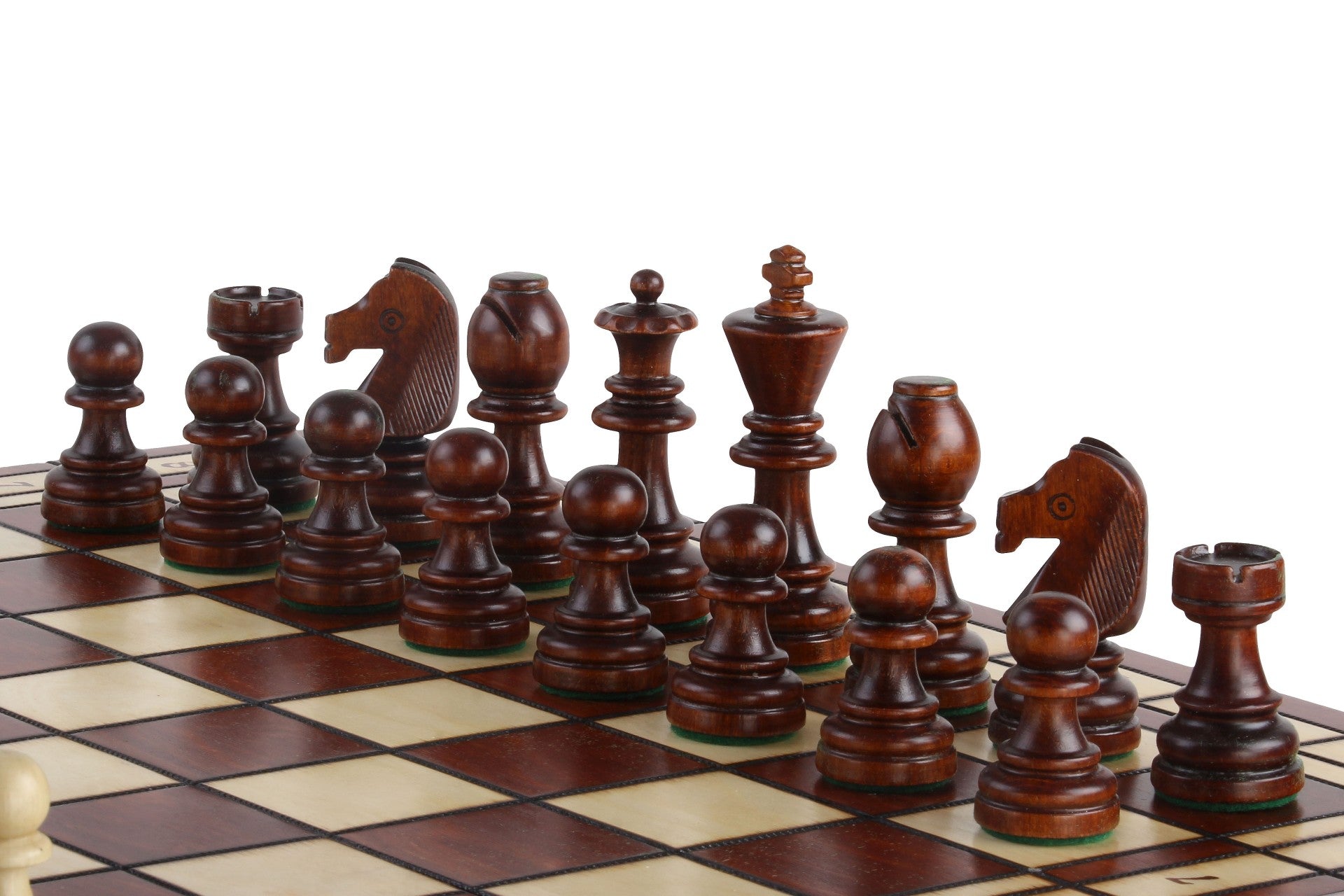 Tournament Chess Set No 8 Burned Board