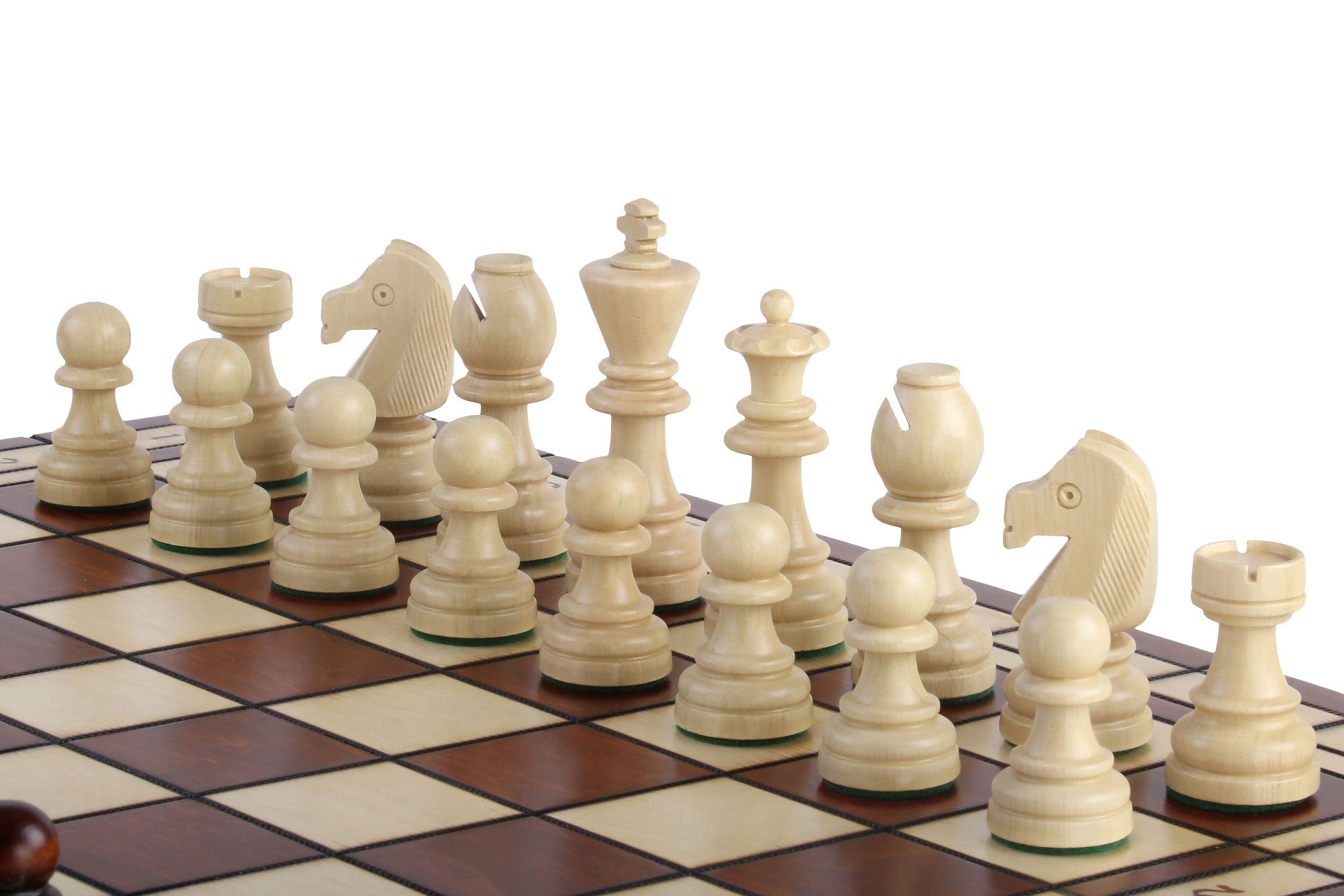 Tournament Chess Set No 8 Burned Board