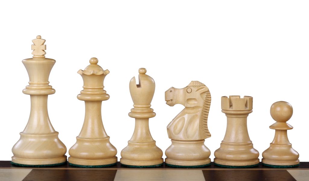 Reykjavik 3.5 Inch Chess Pieces – Acacia & Boxwood