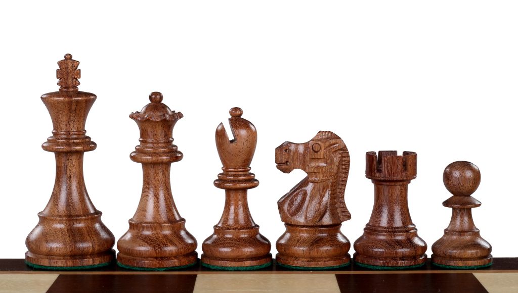 Reykjavik 3.5 Inch Chess Pieces – Acacia & Boxwood