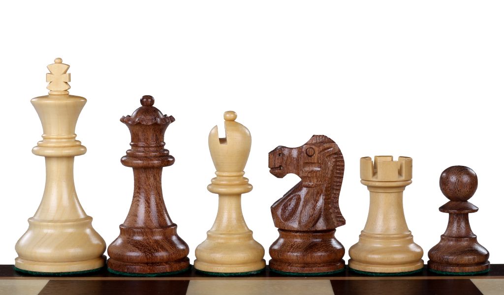 Reykjavik 3.5 Inch Chess Pieces – Acacia & Boxwood