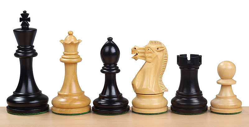 Executive Ebonised Chess Pieces – 3.5″ King