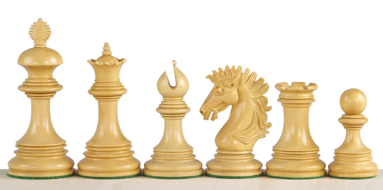 Sunrise 3.75" Ebony Chess Pieces