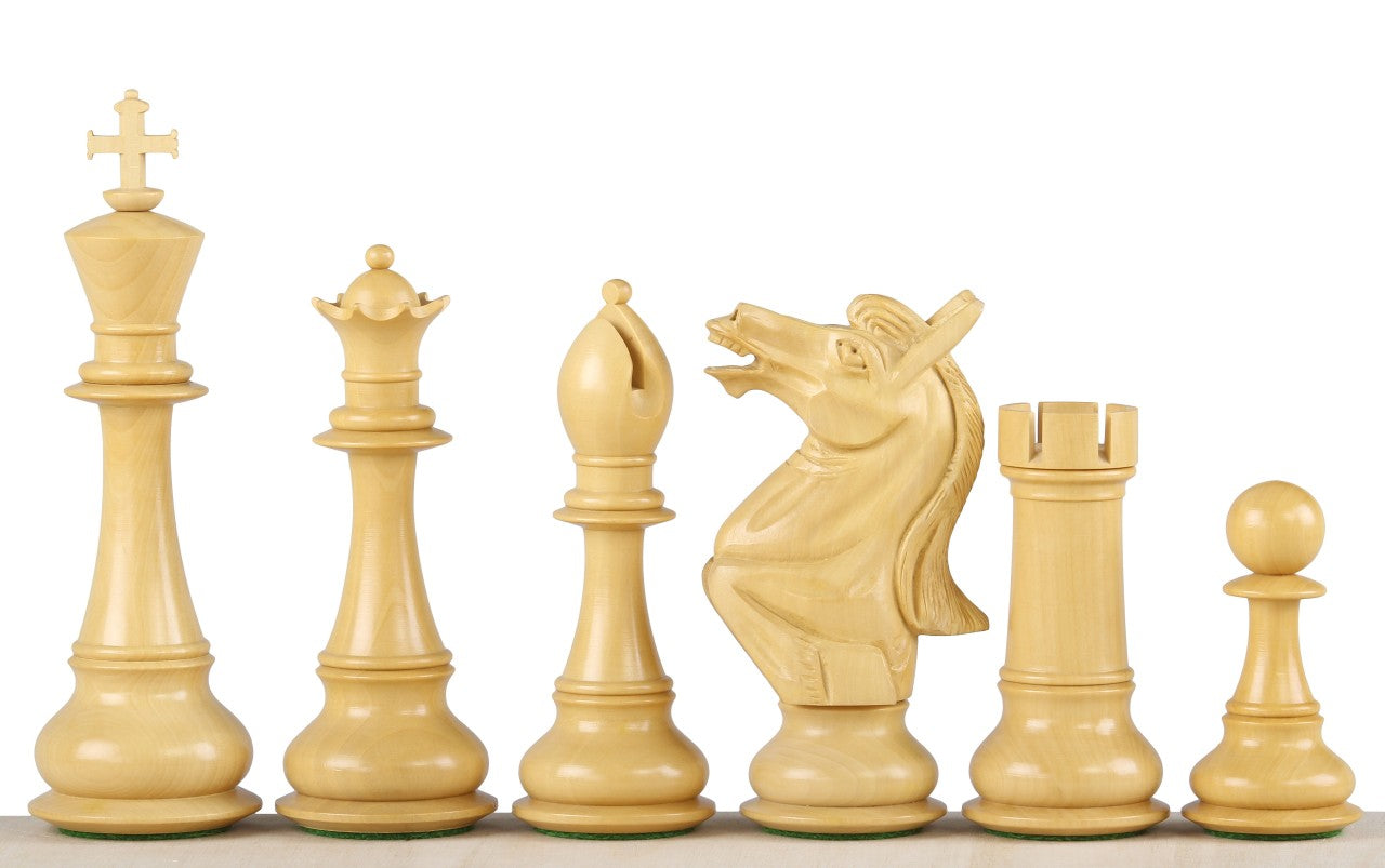 Napoleon Ebony Chess Pieces – 6″ (152 mm)