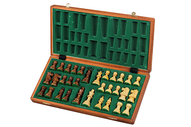 French Staunton Chess Set No 5 – Boxwood and Acacia