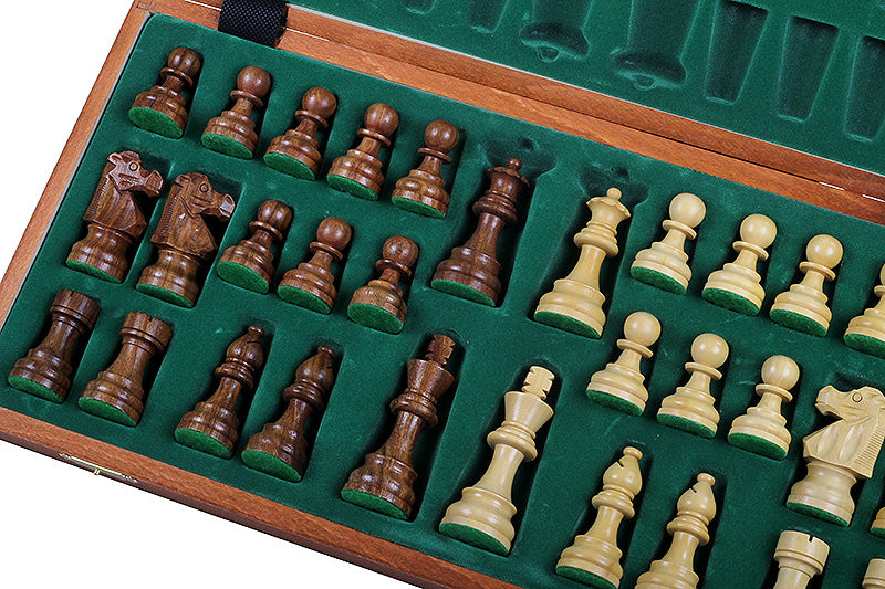 French Staunton Chess Set No 5 – Boxwood and Acacia