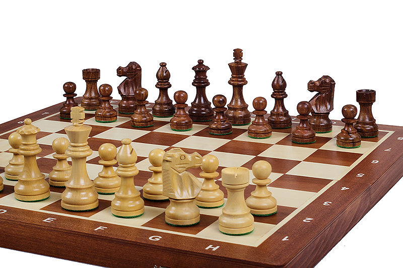 French Staunton Chess Set No 5 – Boxwood and Acacia