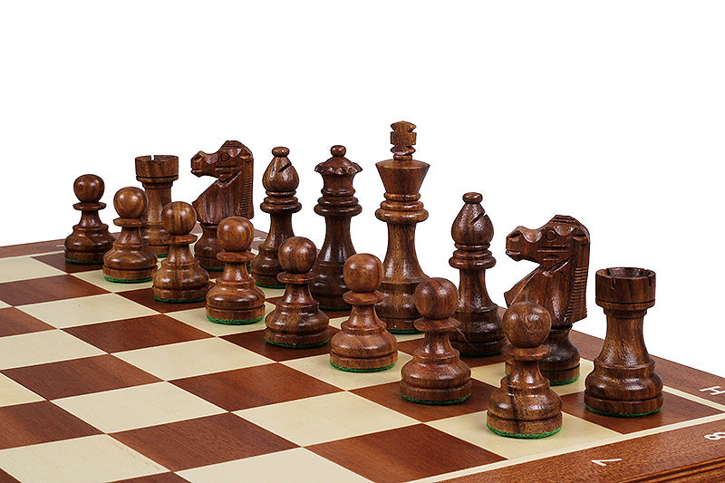 French Staunton Chess Set No 5 – Boxwood and Acacia