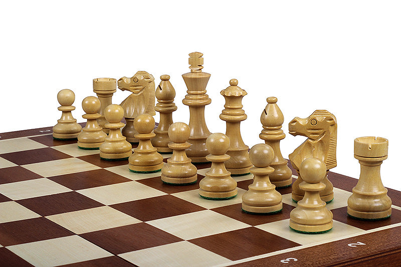 French Staunton Chess Set No 5 – Boxwood and Acacia