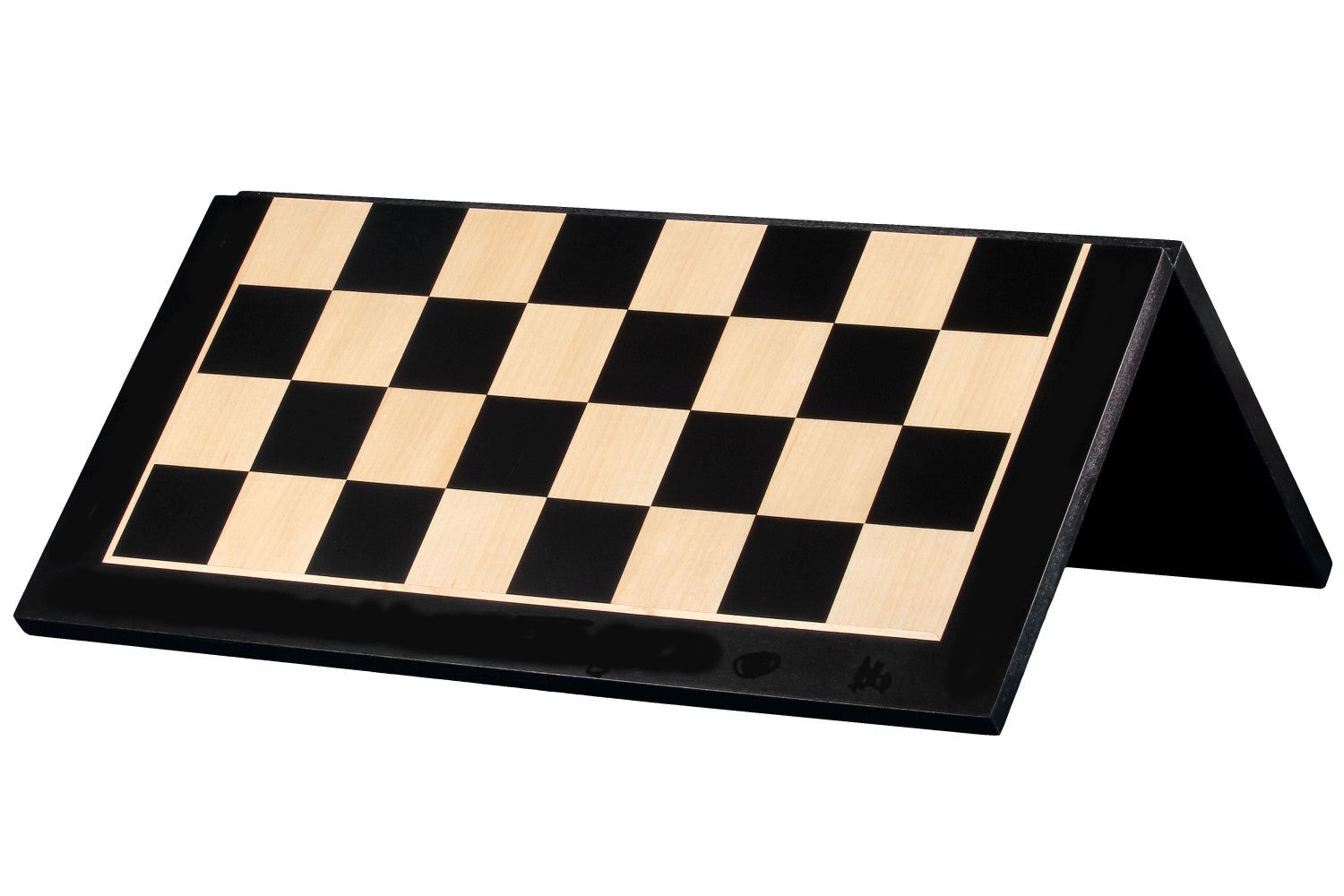 Ebony Style Foldable Chess Board – 18.9″ without Notation (1.97″ Squares)