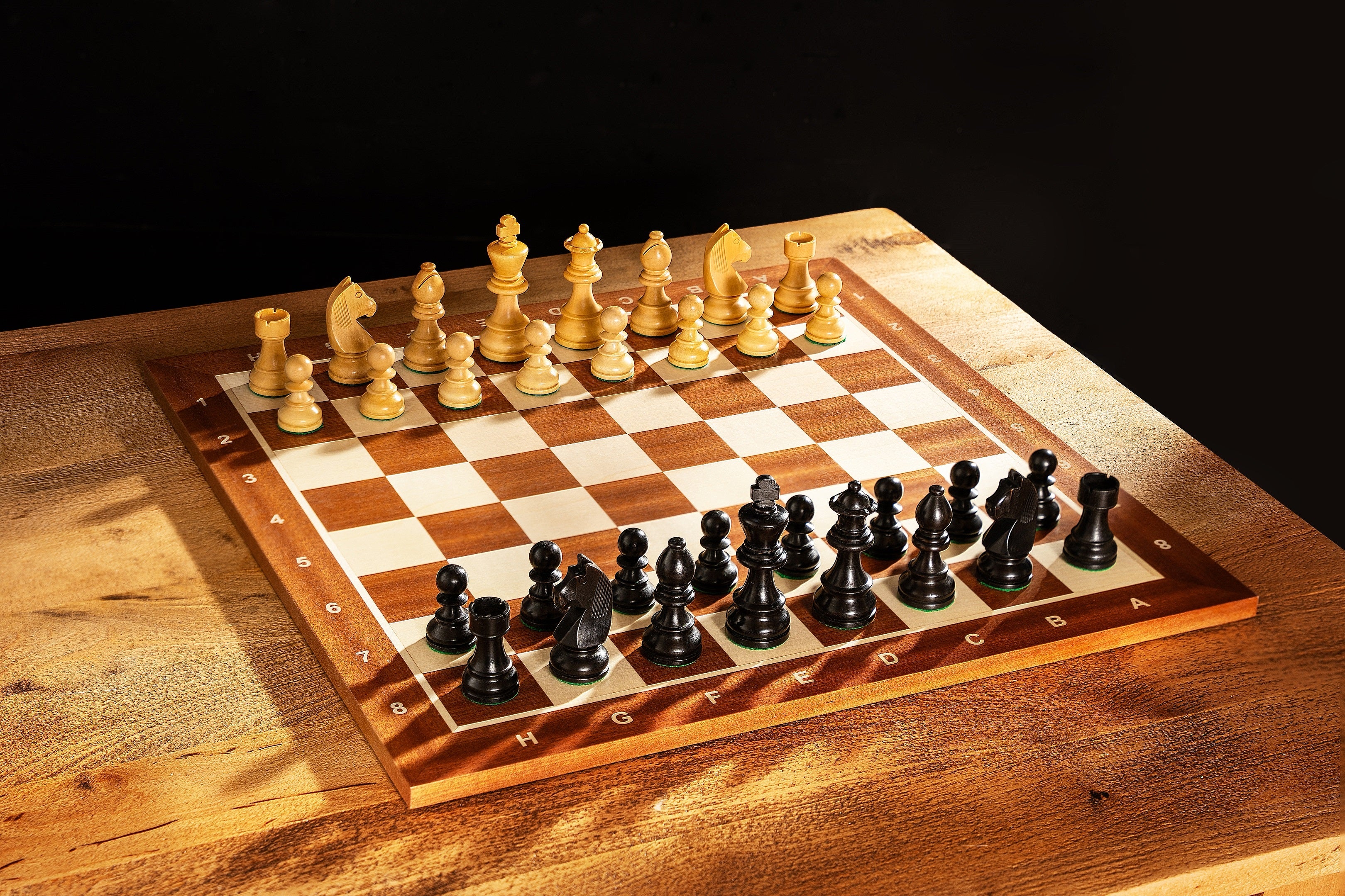 Handmade Tournament Chess Set No. 5 – German Knight