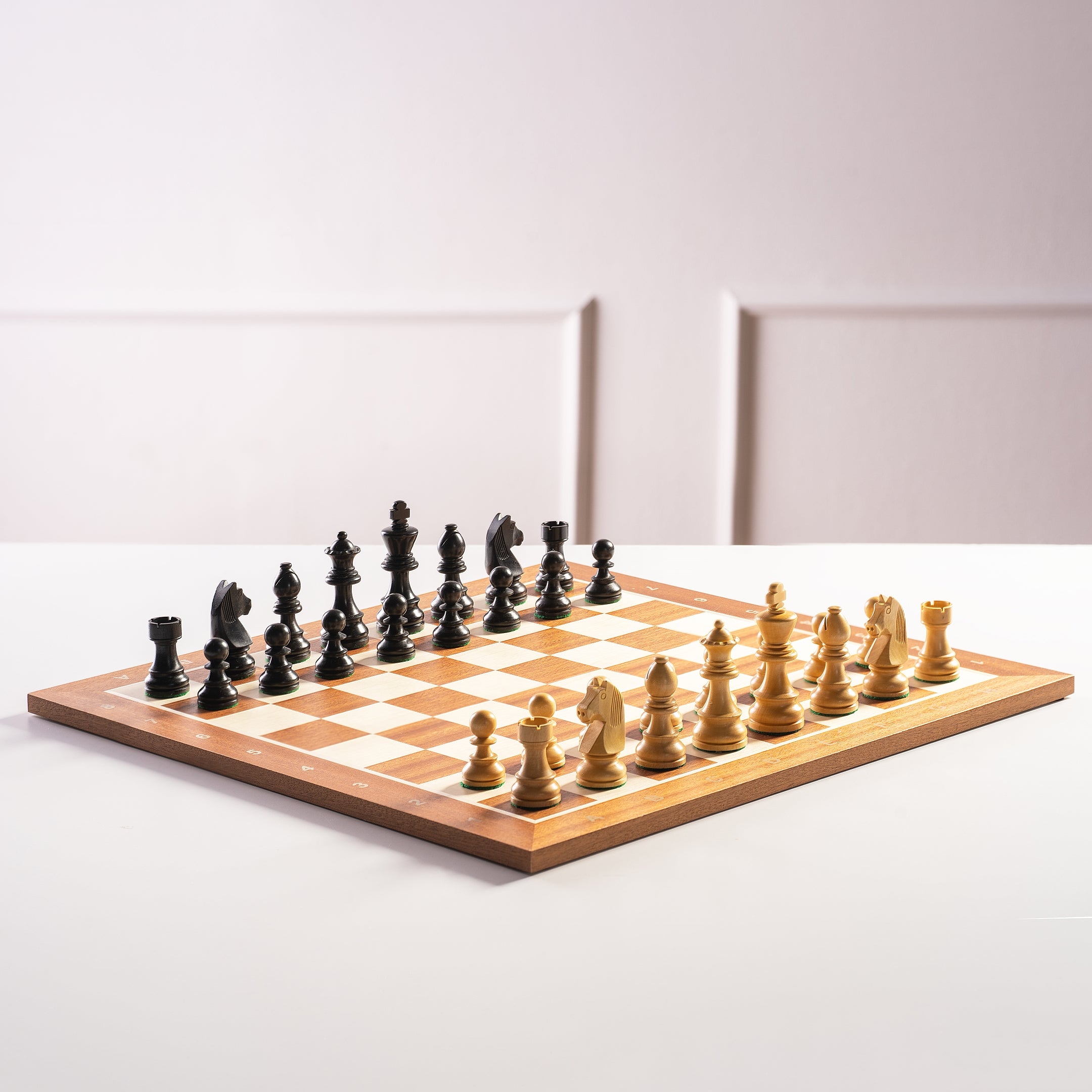 Handmade Tournament Chess Set No. 5 – German Knight