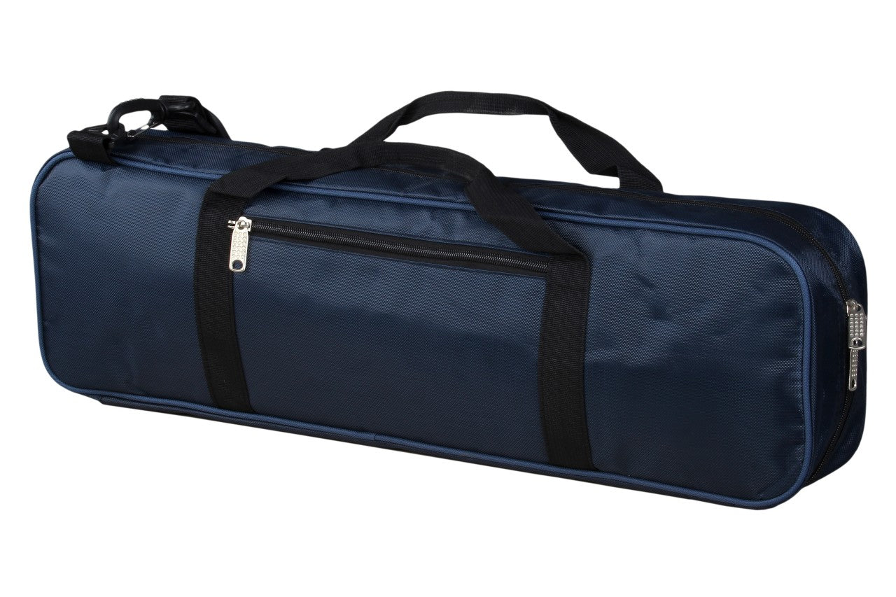 Navy Blue Chess Bag for Board, Pieces & Clock – 24 x 9 in (61 x 23 cm)