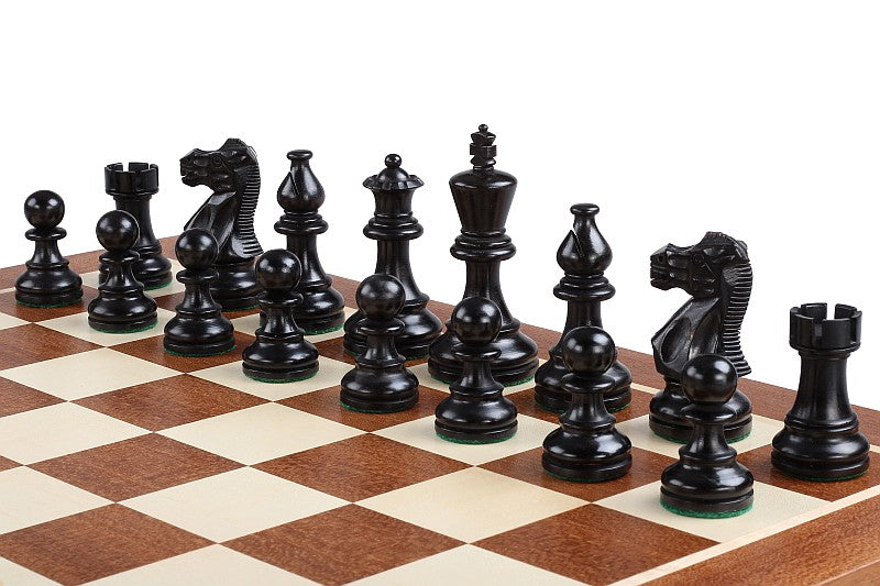 Tournament Chess Set No. 5 – Ebonised Stauton