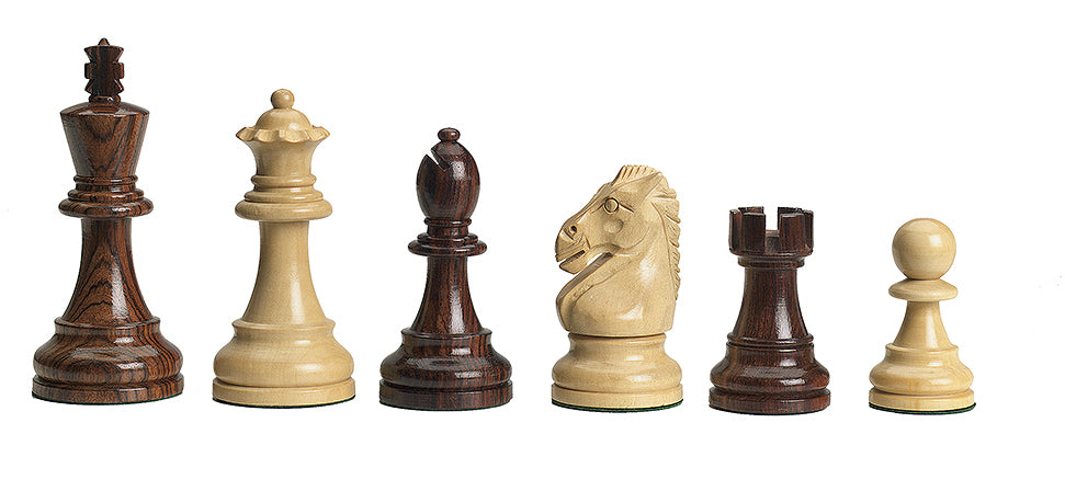 DGT Royal Electronic Chess Pieces – Rosewood Finish