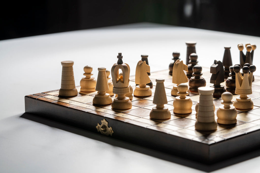 Royal Maxi Chess Set 12.2 in with Insert Tray (2.6 inch King)