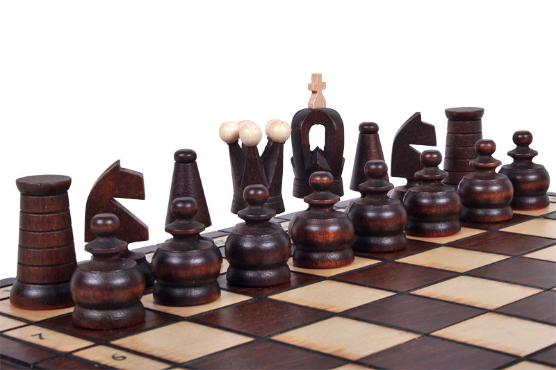 Royal Maxi Chess Set 12.2 in with Insert Tray (2.6 inch King)