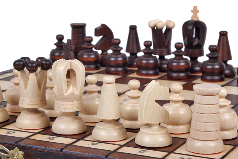 Royal Maxi Chess Set 12.2 in with Insert Tray (2.6 inch King)