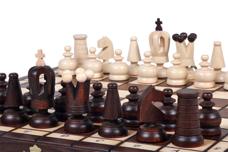 Royal Maxi Chess Set 12.2 in with Insert Tray (2.6 inch King)