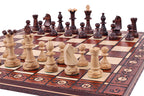 Consul Chess Set with Insert Tray Handcrafted Wooden Set 3.54 in King