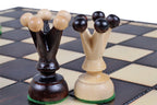 King's Medium Chess Set Brown with Insert Tray (2.36 in King / 60 mm)
