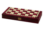 Medium Royal Kings Chess Set with Insert Tray – Cherry Finish (2.5 inch King)