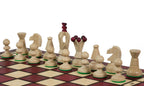 Medium Royal Kings Chess Set with Insert Tray – Cherry Finish (2.5 inch King)