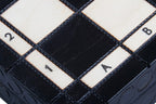 King's Chess Set Medium Black (2.36 in King) with Insert Tray