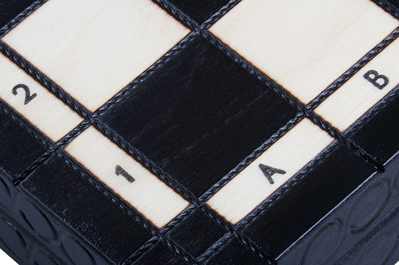 King's Chess Set Medium Black (2.36 in King) with Insert Tray
