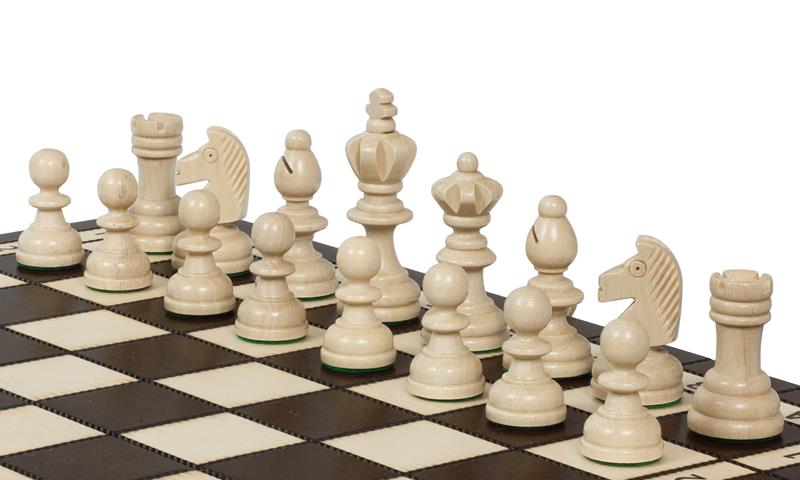 Olympic Small Chess Set with Insert Tray (2.56 inch King)