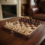 Royal Maxi Chess Set 12.2 in with Insert Tray (2.6 inch King)