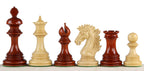 Redwood Sunrise Chess Pieces 4 inch King