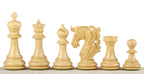 Elvis Padauk Chess Pieces – 4.25 Inch