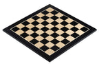 Black & Maple Chess Board 15.75″ – Without Notation