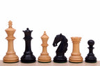 Colombian Staunton Ebonised Chess Pieces – 4" King