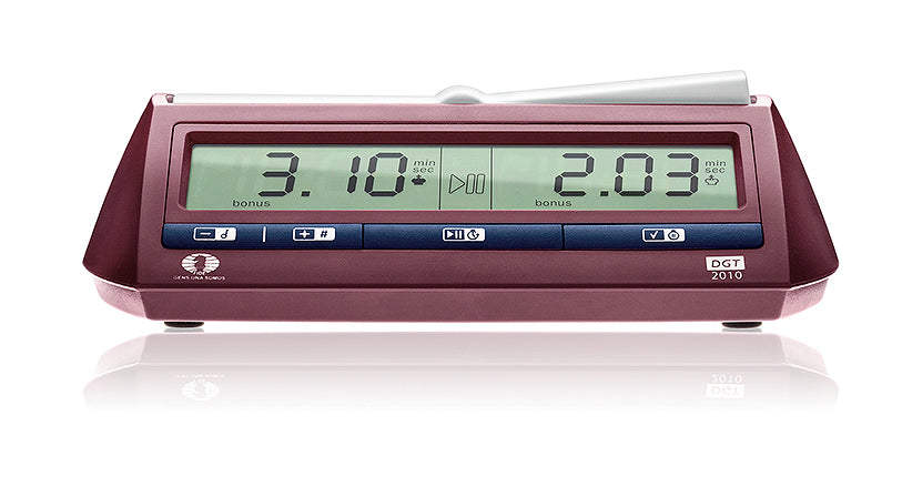 Pack of 10 DGT 2010 Chess Clocks – FIDE Approved
