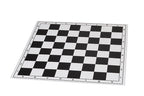 Plastic Folding Tournament Chess Board (White/Black) – 20″ with Notation